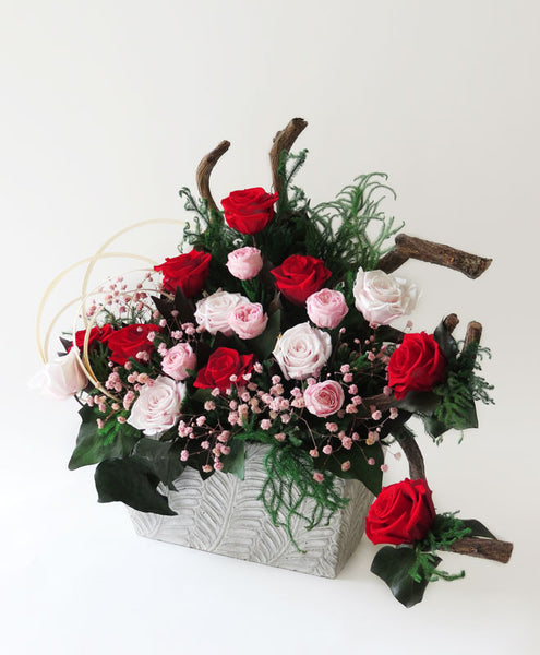 Preserved Floral Decor - A Rosey Affair