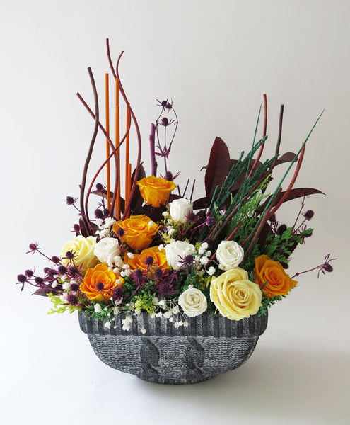 Preserved Floral Decor - A Welcoming Sight