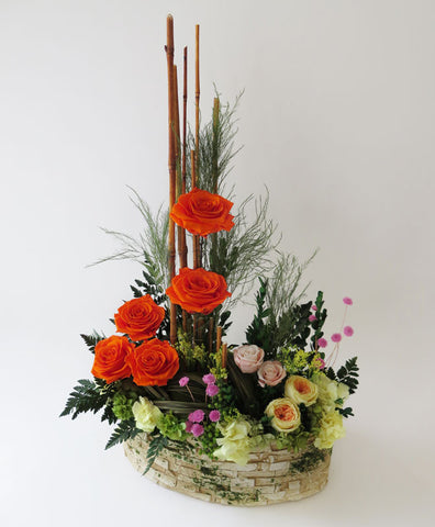 Preserved Floral Arrangement - Bright Beauty