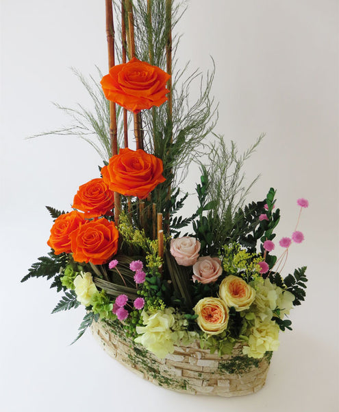 Preserved Floral Arrangement - Bright Beauty