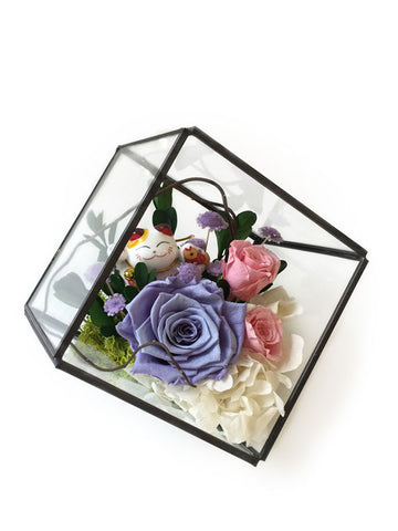 Preserved Floral Gift - Fortune Smiles