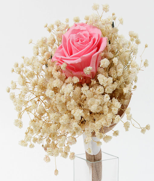 Single Rose Of Love(bridesmaid bouquet)