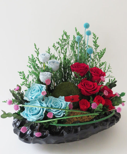 Preserved Floral Decor - Opposites Attract